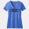 Women's Perfect Blend ® CVC V Neck Tee Thumbnail
