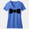Women's Perfect Blend ® CVC V Neck Tee Thumbnail