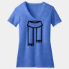 Women's Perfect Blend ® CVC V Neck Tee Thumbnail