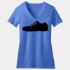 Women's Perfect Blend ® CVC V Neck Tee Thumbnail