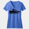 Women's Perfect Blend ® CVC V Neck Tee Thumbnail