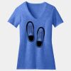 Women's Perfect Blend ® CVC V Neck Tee Thumbnail
