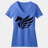 Women's Perfect Blend ® CVC V Neck Tee Thumbnail