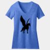 Women's Perfect Blend ® CVC V Neck Tee Thumbnail