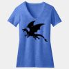Women's Perfect Blend ® CVC V Neck Tee Thumbnail