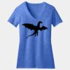 Women's Perfect Blend ® CVC V Neck Tee Thumbnail