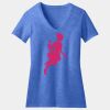 Women's Perfect Blend ® CVC V Neck Tee Thumbnail