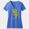 Women's Perfect Blend ® CVC V Neck Tee Thumbnail