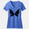 Women's Perfect Blend ® CVC V Neck Tee Thumbnail