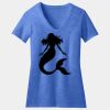 Women's Perfect Blend ® CVC V Neck Tee Thumbnail