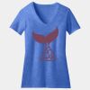 Women's Perfect Blend ® CVC V Neck Tee Thumbnail