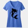 Women's Perfect Blend ® CVC V Neck Tee Thumbnail