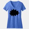 Women's Perfect Blend ® CVC V Neck Tee Thumbnail