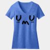 Women's Perfect Blend ® CVC V Neck Tee Thumbnail