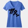 Women's Perfect Blend ® CVC V Neck Tee Thumbnail