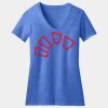 Women's Perfect Blend ® CVC V Neck Tee Thumbnail