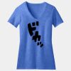 Women's Perfect Blend ® CVC V Neck Tee Thumbnail