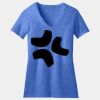 Women's Perfect Blend ® CVC V Neck Tee Thumbnail