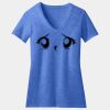 Women's Perfect Blend ® CVC V Neck Tee Thumbnail