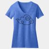 Women's Perfect Blend ® CVC V Neck Tee Thumbnail