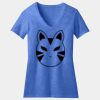 Women's Perfect Blend ® CVC V Neck Tee Thumbnail