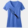 Women's Perfect Blend ® CVC V Neck Tee Thumbnail