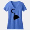 Women's Perfect Blend ® CVC V Neck Tee Thumbnail