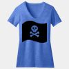 Women's Perfect Blend ® CVC V Neck Tee Thumbnail