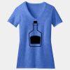 Women's Perfect Blend ® CVC V Neck Tee Thumbnail