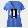 Women's Perfect Blend ® CVC V Neck Tee Thumbnail