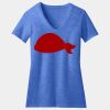 Women's Perfect Blend ® CVC V Neck Tee Thumbnail