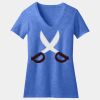 Women's Perfect Blend ® CVC V Neck Tee Thumbnail