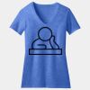 Women's Perfect Blend ® CVC V Neck Tee Thumbnail