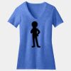 Women's Perfect Blend ® CVC V Neck Tee Thumbnail