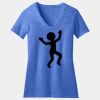 Women's Perfect Blend ® CVC V Neck Tee Thumbnail