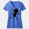 Women's Perfect Blend ® CVC V Neck Tee Thumbnail