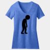 Women's Perfect Blend ® CVC V Neck Tee Thumbnail