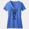 Women's Perfect Blend ® CVC V Neck Tee Thumbnail