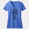 Women's Perfect Blend ® CVC V Neck Tee Thumbnail