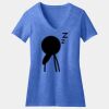 Women's Perfect Blend ® CVC V Neck Tee Thumbnail