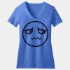 Women's Perfect Blend ® CVC V Neck Tee Thumbnail