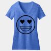 Women's Perfect Blend ® CVC V Neck Tee Thumbnail