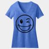 Women's Perfect Blend ® CVC V Neck Tee Thumbnail