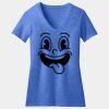 Women's Perfect Blend ® CVC V Neck Tee Thumbnail