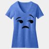 Women's Perfect Blend ® CVC V Neck Tee Thumbnail