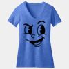 Women's Perfect Blend ® CVC V Neck Tee Thumbnail