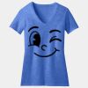 Women's Perfect Blend ® CVC V Neck Tee Thumbnail