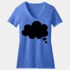 Women's Perfect Blend ® CVC V Neck Tee Thumbnail