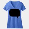 Women's Perfect Blend ® CVC V Neck Tee Thumbnail
