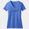 Women's Perfect Blend ® CVC V Neck Tee Thumbnail